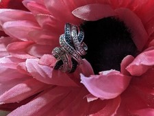 Sterling silver ring, size 6.75, marked and test 925, looks like Wrapped Snakes