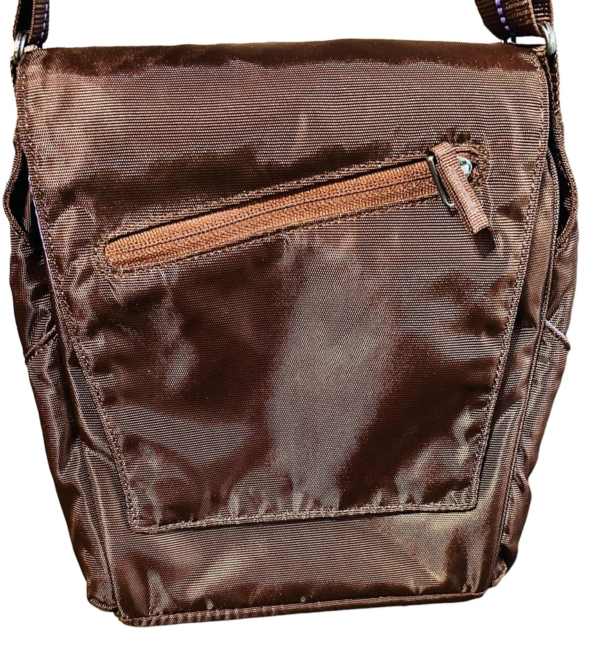 Cartera Bandolera REI Solapa Frontal Magnética Mediana Viaje Organizar Multi Bolsillos Foto 2 de 4