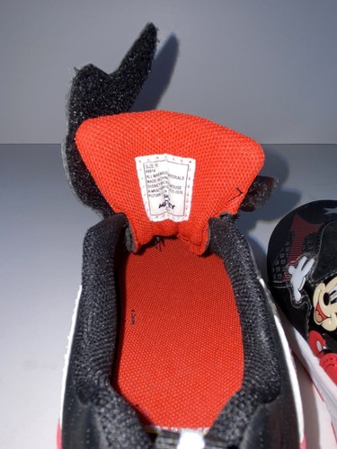 DISNEY HAT Boys Toddler Mickey Mouse w/ Ear Flap Knit Cap w Mittens & Shoes 10.T - Picture 13 of 21