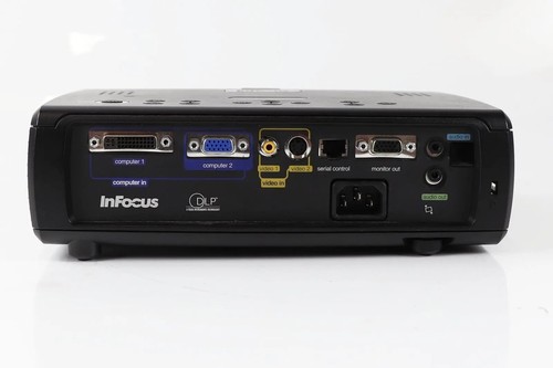 InFocus IN35 DLP Projector 2500 ANSI HD 1080i Portable Bundle - No Power Cord - Picture 3 of 4