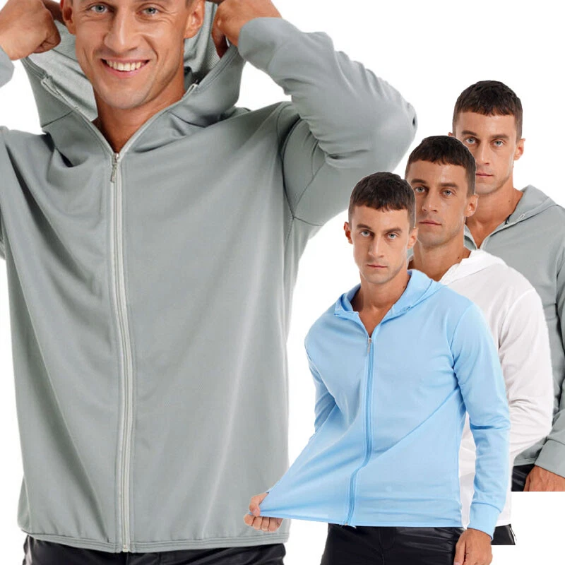 Men's UPF 50+ Sun Protection Hoodie Shirt Long Sleeve Fishing Outdoor UV Jacket
Opens in a new windo