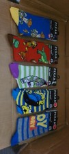 pixar Toy Story socks "5 DIFFERENT PAIR" size 9-13 unisex crew FREE SHIPPING