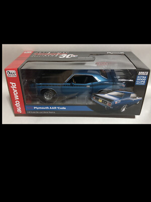 1970 Plymouth AAR Cuda BLUE 1:18 1225 | eBay