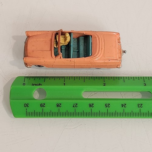 VINTAGE, MATCHBOX LESNEY, No. 39A FORD ZODIAC CONVERTIBLE MADE IN ENGLAND - Picture 16 of 16