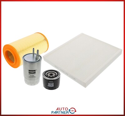 Inspektionspaket Filtersatz für Fiat Ducato 250 290 Bus Kasten Pritsche 2.3 D 