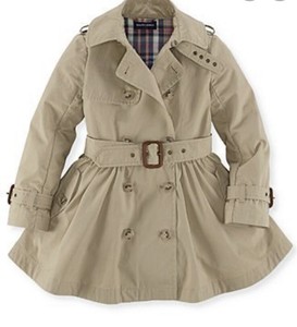 girls mac coat