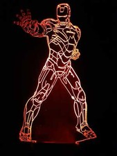 Lampara led rgb multicolor Heroe de Hierro