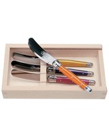 Jean Dubost Laguiole Set Of 4 Spreaders on sale Jean Dubost Laguiole Set Of 4 Spreaders on sale