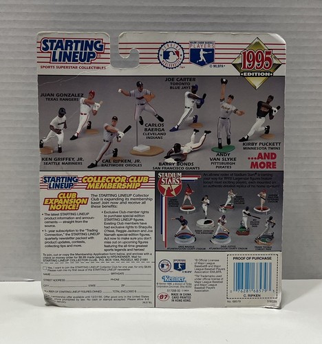 MLB Starting Lineup Cal Ripken Jr. Action Figure Baltimore Orioles 1995 Baseball - Picture 2 of 6