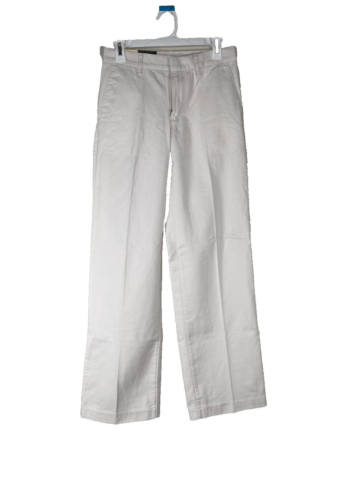 Levi's White Cotton Pants for Women