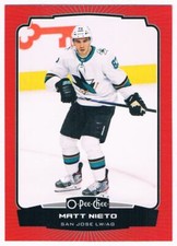 2022-23 O-PEE-CHEE RED BORDER MATT NIETO SAN JOSE SHARKS #264