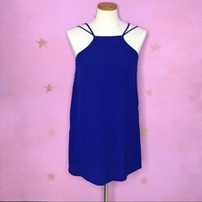 Urban Outfitters Staring at Stars Blue Mini Swing Dress Small