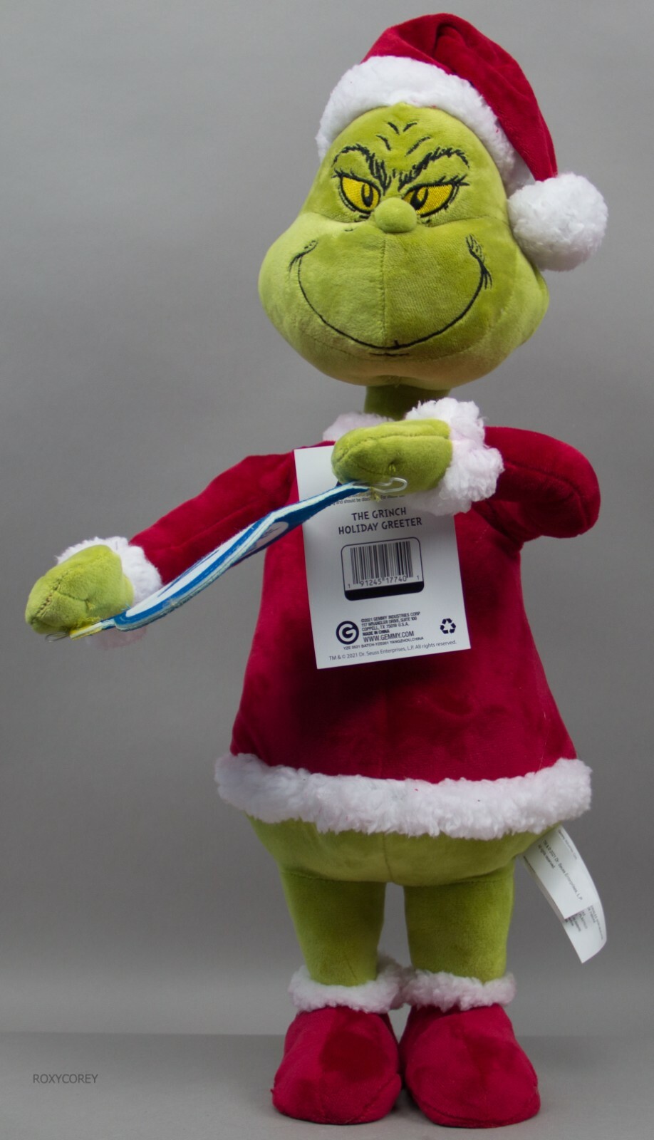 Grinch Christmas Greetings 30 Inch Season's Greeters Hanging The