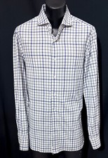 Isaia Casual/Dress Shirt XL 17.5-37 Classy Spread Collar