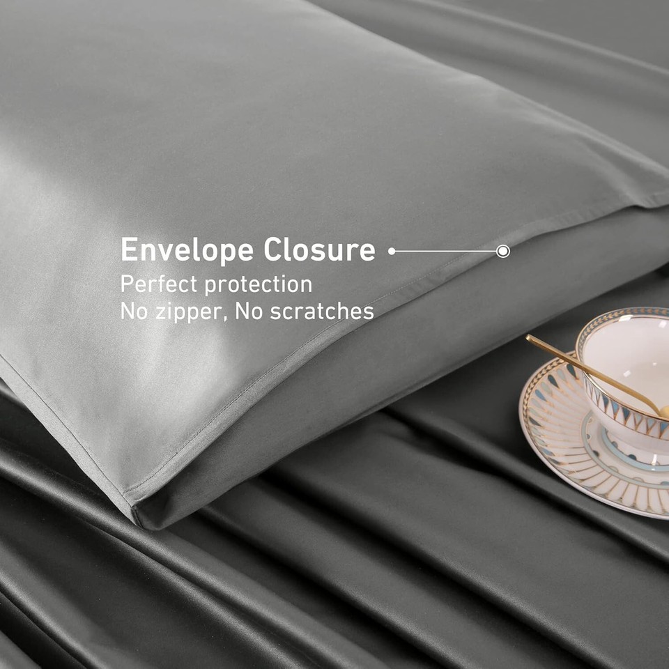 Premium 800 Thread Count Body Pillow Cover with Envelope Closure