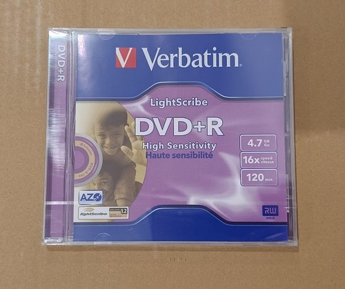 DVD+R Verbatim 4.7 GB Speed 16X Lightscribe 1.2
