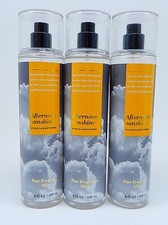 3 BATH BODY WORKS AFTERNOON SUNSHINE FINE FRAGRANCE MIST 8 oz NEW