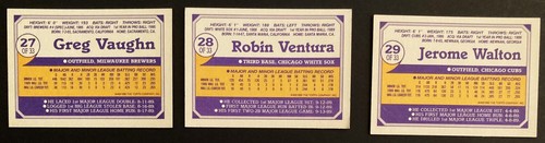 1990 TOPPS TOYS "R" US COLLECTORS' EDITION ROOKIES 32 OF 33 CARD SET GRIFFEY, JR - 第 18/24 張圖片