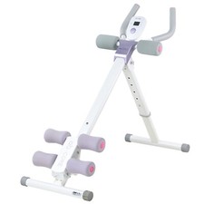 Ab Abdominal Exercisers Machine Cruncher Trainer Gym Home Workout AB9300 Purple