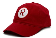 A League of Their Own Rockford Peaches R Baseball Cap Hat Red New Embroidered
