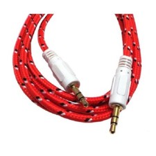 2x 3FT AUX Extension Audio 3.5mm to 3.5mm Quality AUDIO Cable Cord MP3