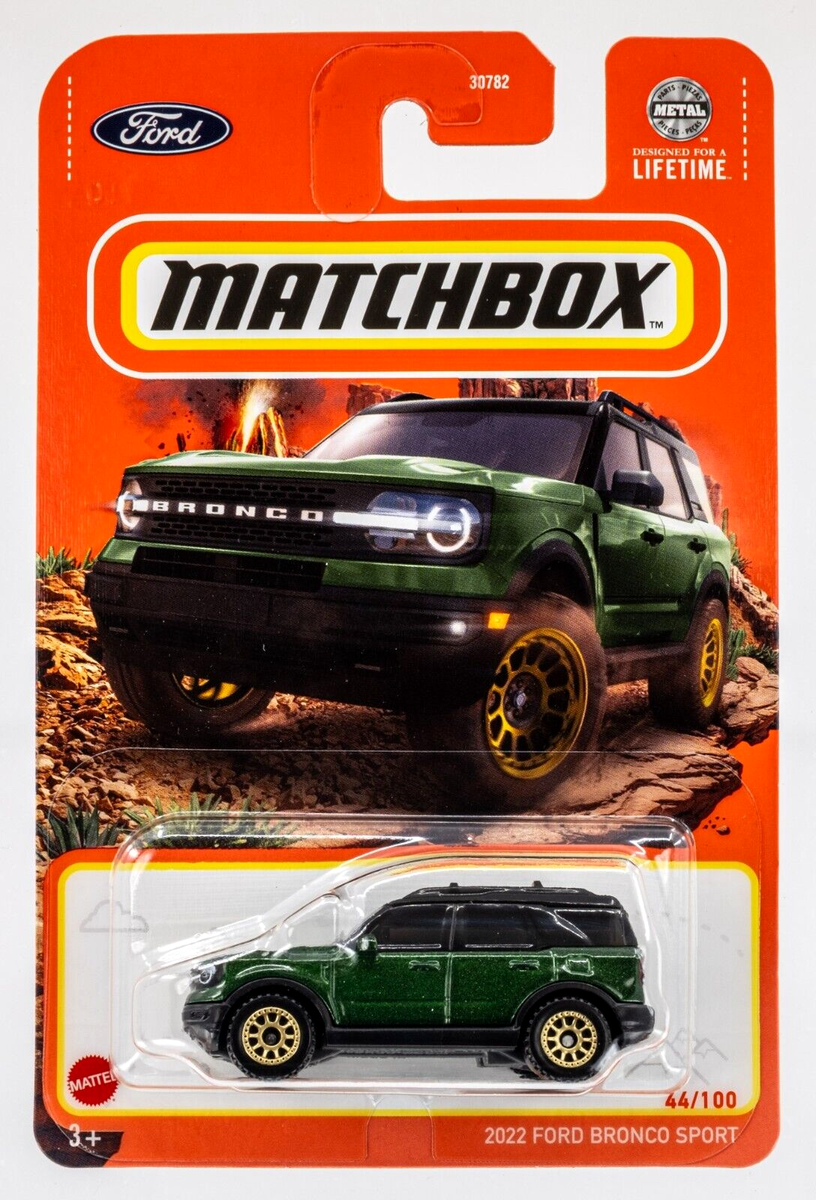 44台 2022 FORD BRONCO SPORT マッチボックス ブロンコ 2024 Matchbox #44 2022 Ford Bronco Sport ERUPTION GREEN