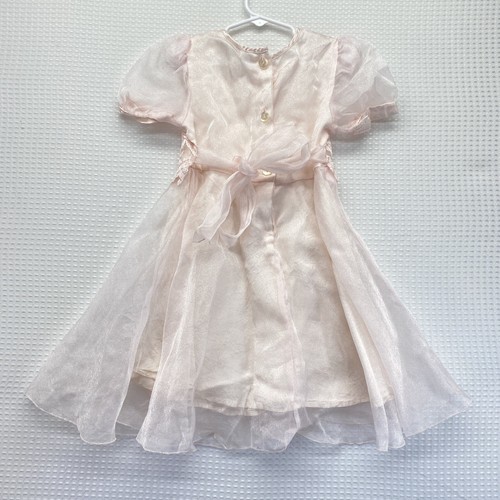 Rose Cottage Girls Dress size 6 light pink Easter Party Dress - Picture 2 of 6