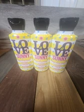 3PK Supre #Love Sunny Bronzer Tanning Bed Lotion