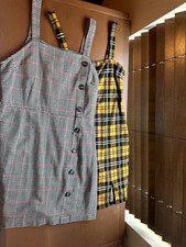 Mini Plaid Dresses - Size Small - Forever21 & Mixed Threads