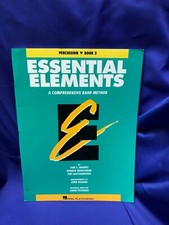 Essential Elements Book 2 for Percussion Original Series HL00863534