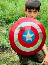 Captain America Shield Metal Prop Replica Screen Accurate 18 "Shield