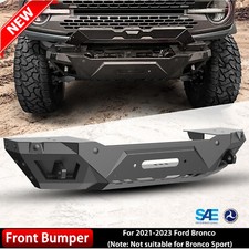 For 2021 2022-2026 Ford Bronco Front Bumper Wradar Probe Holetrailer Hook For 2021 2022-2026 Ford Bronco Front Bumper Wradar Probe Holetrailer Hook