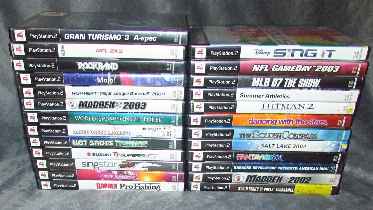 EVORETRO Lot de 25 protections d'écran pour jeux vidéo compatibles avec Xbox, PS2, WII, DVD
