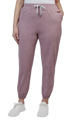 KIRKLAND Signature Womens Lightweight Loose Fit Jogger, Pink, Medium Lounge Wear - Picture 6 of 6