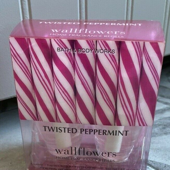 BATH BODY WORKS TWISTED PEPPERMINT WALLFLOWER PACK Ultra-Cheap Deals NEW FRAGRANCE 2 REFILL Cheap mail order sales BULB