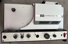 Vintage Noris Norisound 110 Dual 8 Sound Projector Untested with Power Cable