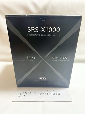 STAX SRS-X1000 Kopfhörer SR-X1 SRM-270S Set Modell Einstiegssystem Sound Musi...