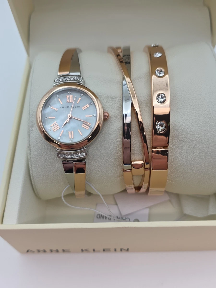 Anne Klein Bangle Rose Gold Case Wristwatches for sale | eBay