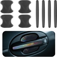 8pcs Car Door Handle Protector Anti-scratchreflective Car Door Handle Scratc... 8pcs Car Door Handle Protector Anti-scratchreflective Car Door Handle Scratc...