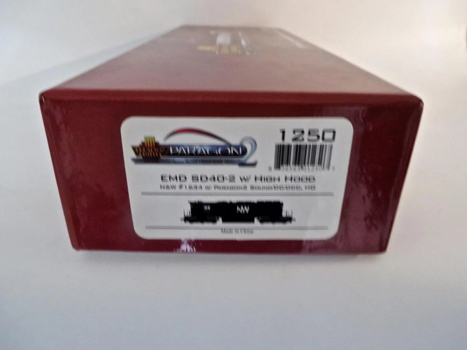 HO Broadway Limited 1250 N&W SD40-2 High Hood Diesel DCC/DC Paragon 2 Sound NEW - Image 3 of 4