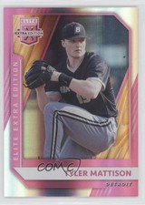 2021 Panini Elite Extra Edition Pink Tyler Mattison #79 0ry1