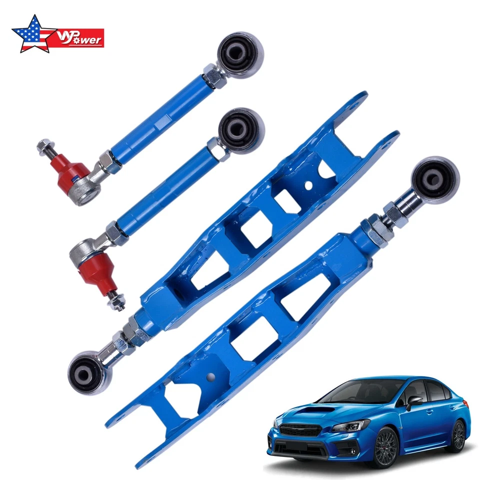 Регулируемые задние нижние рычаги управления + комплект носков для Subaru Impreza BRZ WRX 2008-16 - Изображение 4 из 4