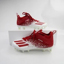 adidas adizero Football Cleat Men's Red/White New without Box