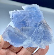 198g Beautiful Purple Fluorite Cubic Crystals Bunch & Color Change Crystal 