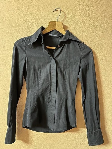 Women Dolce & Gabbana Shirt Black 32 / XXS / 40 #3DK5