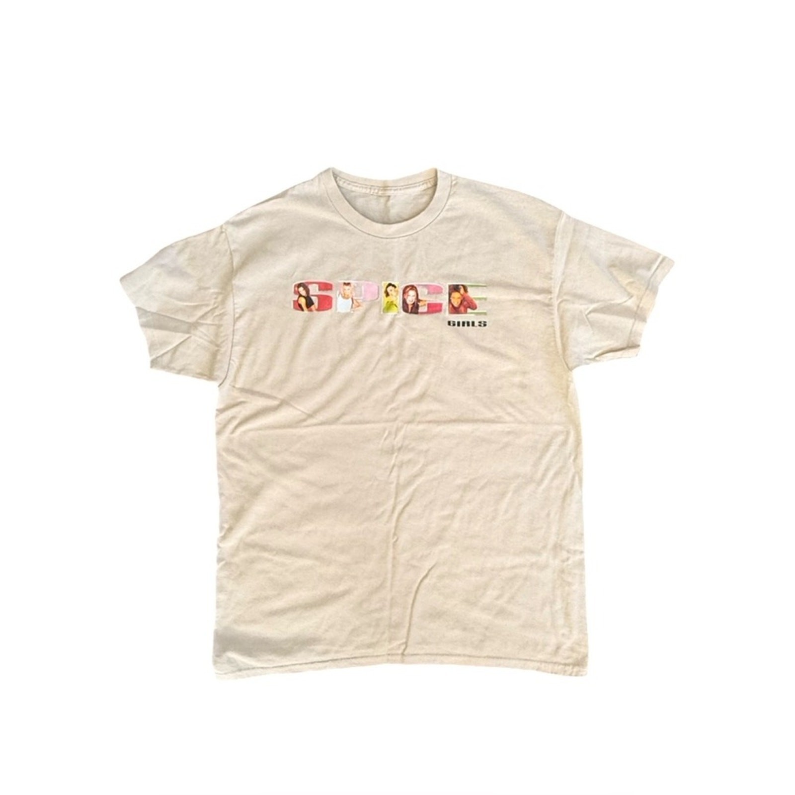 Vintage Spice Girls Graphic Band Tee | 90s Pop Tour T-Shirt Women’s M
