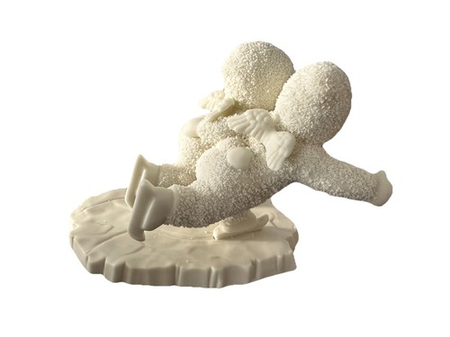SAMMLERSTÜCK DEPT 56 SNOWBABIES 2 EISLAUFEN Schlittschuhläufer Figur Elfenbein - Bild 2 von 6