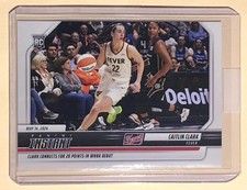 Caitlin Clark 2024 Panini Instant WNBA #10 Indiana Fever RC WNBA DEBUT