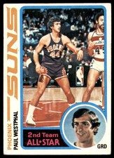 1978-79 TOPPS PAUL WESTPHAL PHOENIX SUNS #120 VG/EX