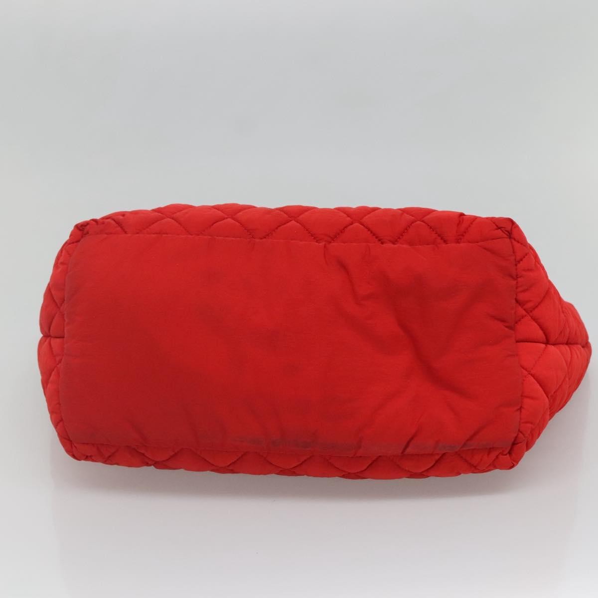 Chanel Coco Cocoon Reversible Tote Quilted Nylon Red Tote Bag | eBay